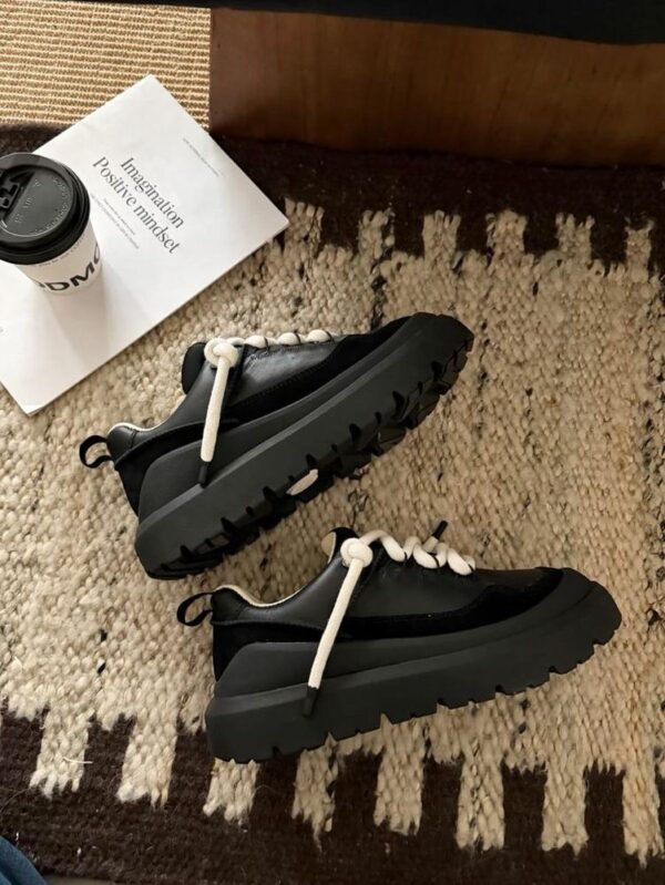 UGG heritage utility sneaker black