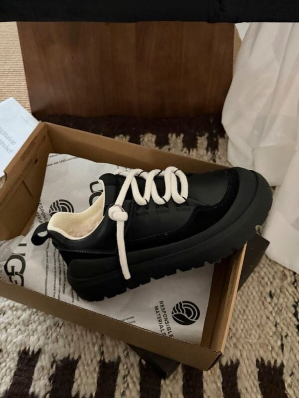 UGG heritage utility sneaker black