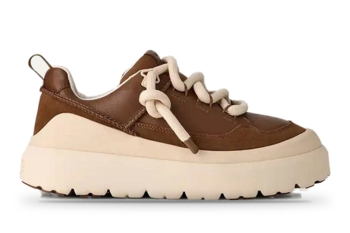 UGG Heritage Utility Sneaker Dark Chestnut Whitecap
