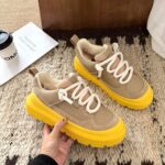 UGG heritage utility sneaker sand yellow